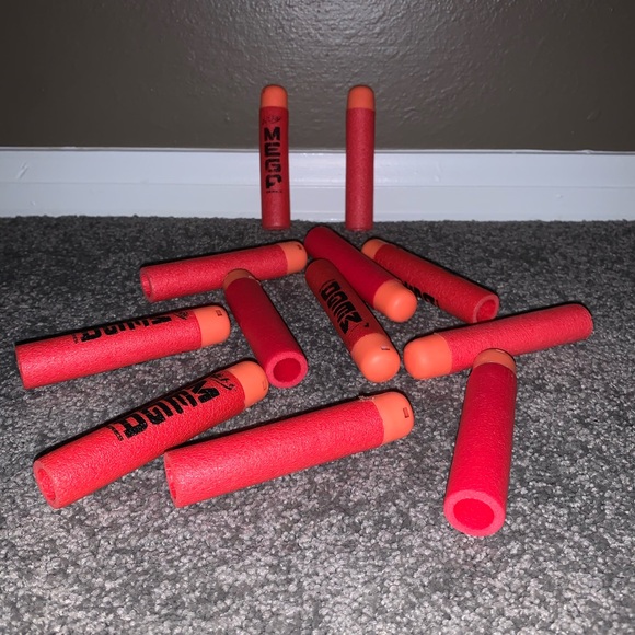 Red mega nerf blaster ammo bullets - Picture 3 of 4